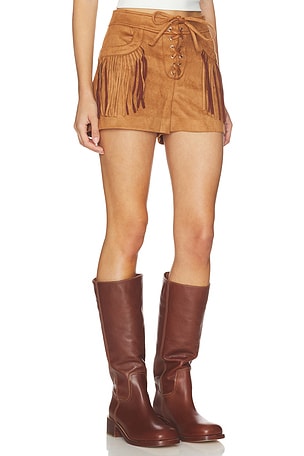 Steve Madden Cheyenne Short in Cognac