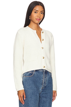 Steve Madden Fantino Cardigan in White