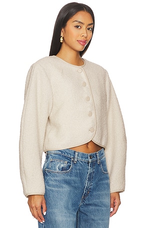 Steve Madden Emili Jacket in Cream