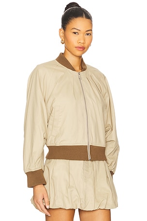 Steve Madden Bray Jacket in Beige. Size XS. Also