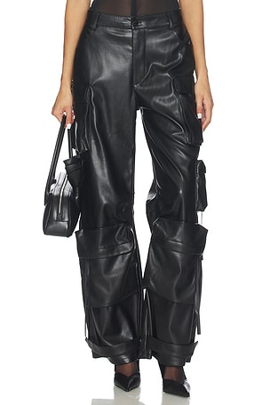 Duo Faux Leather Pant Steve Madden