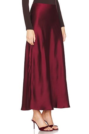 Steve Madden Jeannie Skirt in Burgundy