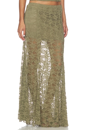Steve Madden Mirabel Skirt in Green