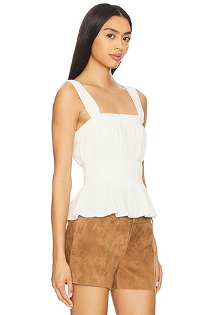 Steve Madden Gabrielle Top in Cream