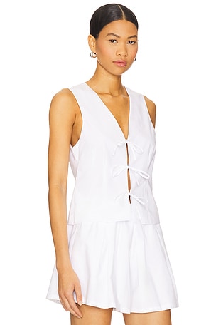 Steve Madden Aliza Top in White