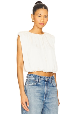 Steve Madden Milana Top in White