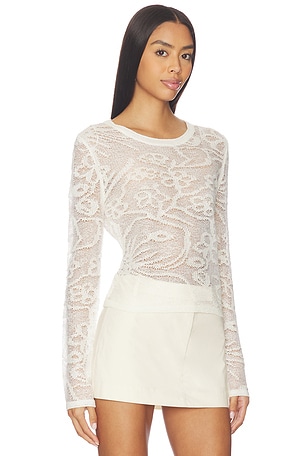 Steve Madden Megann Top in Ivory