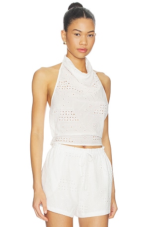 Steve Madden Lou Top in White