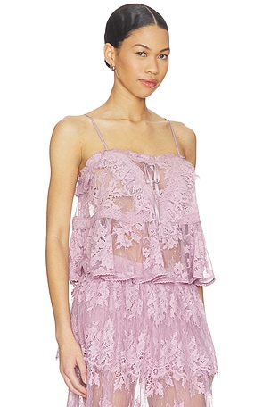 Steve Madden Arietty Top in Pink. Size S. Also