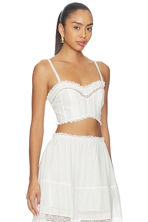 Steve Madden Elisse Top in White