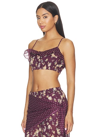 Steve Madden Rubie Top in Wine