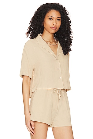 Steve Madden Paloma Top in Beige