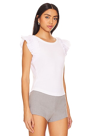 Steve Madden Adela Top in White