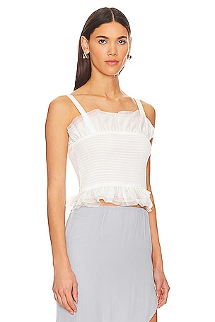 Steve Madden Rhiannon Top in White