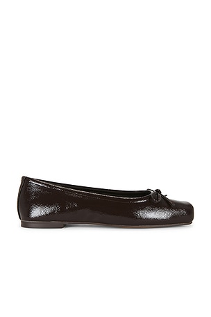 Steve madden zapato plano eleve en color Chocolate