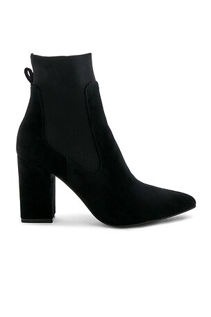 Steve Madden Richter Bootie in Black Suede REVOLVE