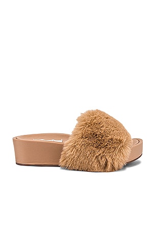 Steve Madden x Steven Raine Slide in Tan REVOLVE