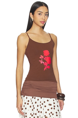 Susmie's Rose Top en Marron
