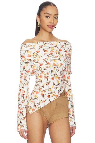 Susmie's Carmina Top in White