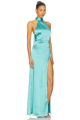 Sonya moda vestido boraca en color azul