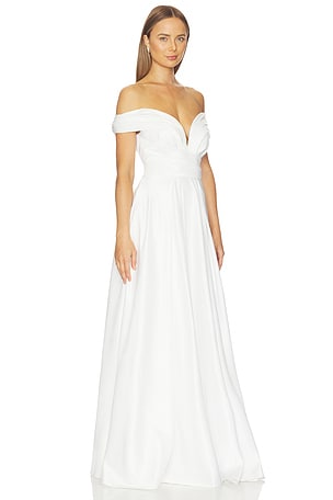 Sonya Moda Delara Gown in White