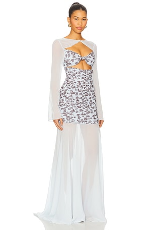 Sonya Moda Fariha Gown in Baby Blue