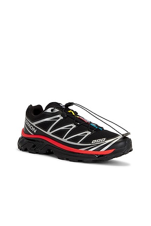 Salomon Xt-6 in Black,Red