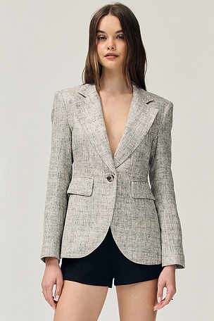 Seamed Blazer