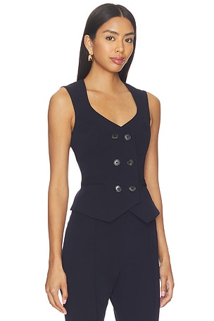 Smythe Db Waistcoat in Navy