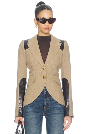 Saddle-patch Equestrian Blazer Smythe
