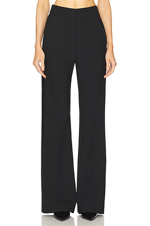 Smythe 20th Anniversary High Waisted Tux Pant in Black