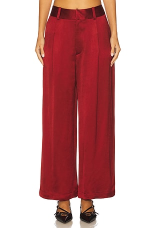 Cropped Pleated Trouser Smythe