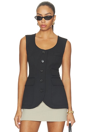 Portrait Neck Vest Smythe