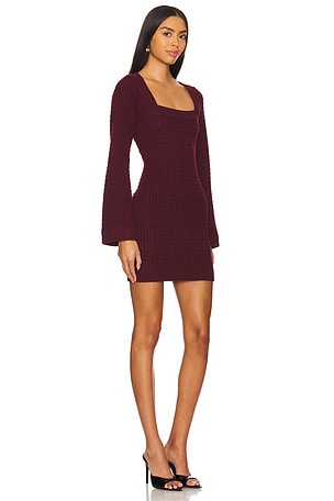 Sancia The Carmen Knit Dress in Burgundy
