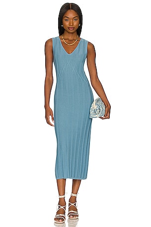Sancia Mona Knit Midi Dress in Lagoon | REVOLVE Sancia Mona Knit Midi Dress in Lagoon | REVOLVE