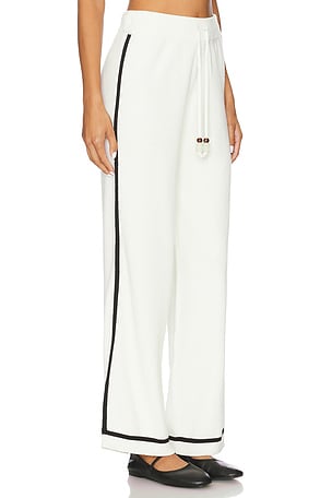 Sancia Tommy Knit Pant in Cream