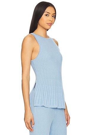 Sancia The Willow Knit Top in Blue