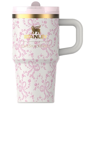 x LoveShackFancy The Quencher Protour Flip Straw Tumbler 20oz STANLEY