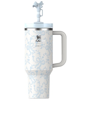 x LoveShackFancy The Quencher H2.O Flowstate Tumbler 40oz STANLEY