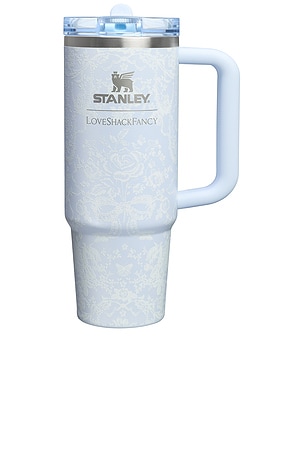 x LoveShackFancy The Quencher Protour Flip Straw Tumbler 30oz STANLEY