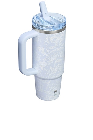 STANLEY x LoveShackFancy The Quencher Protour Flip Straw Tumbler 30oz in Baby Blue