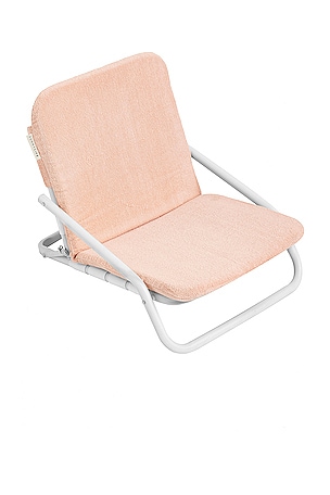 SUNNYLIFE Cushioned Beach Chair Salmon SUNNYLIFE Cushioned Beach Chair Salmon