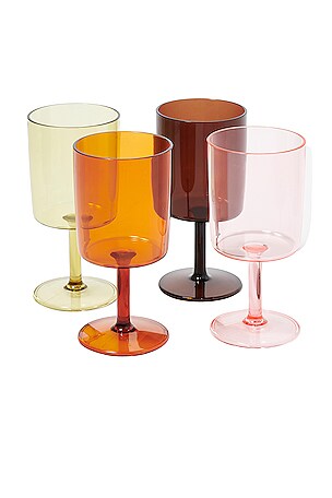 Poolside Wine Glass Set Sunnylife