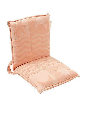 SUNNYLIFE Terry Travel Lounger Chair Salmon SUNNYLIFE Terry Travel Lounger Chair Salmon