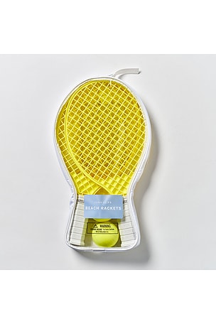 Sunnylife Beach Rackets in Yellow