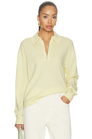 The Cashmere Zip Polo Sold Out NYC
