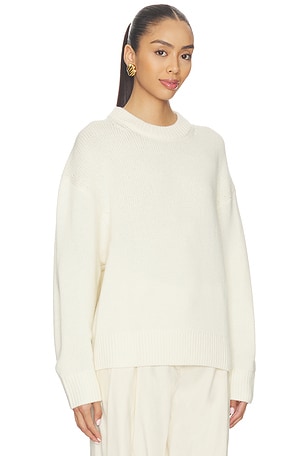 Sold Out NYC The Cashmere Signature Crew in Cream