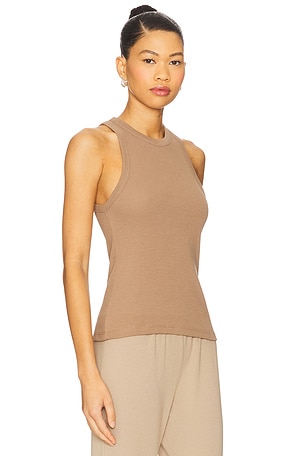 Sold Out NYC The Not So Basic Tank in Brown