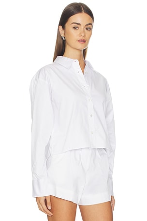 Sold Out NYC The Cropped Everything Shirt in White. Size M. Also
