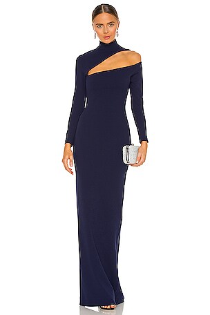 SOLACE London Ares Gown in Navy | REVOLVE SOLACE London Ares Gown in Navy | REVOLVE